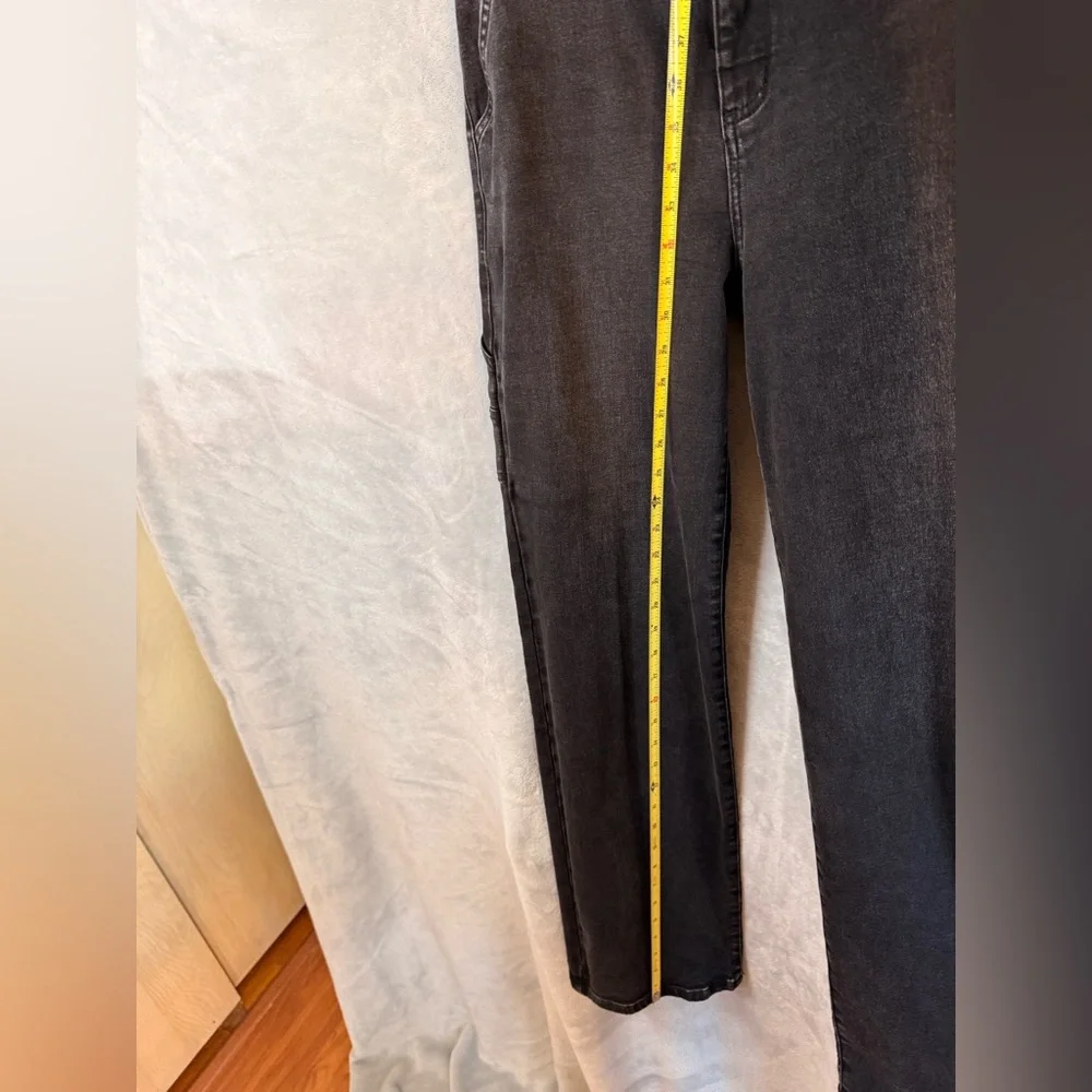 STS Blue Women's Faded Black -Wide Leg Cargo Tall Jeans - Picture 8 of 13